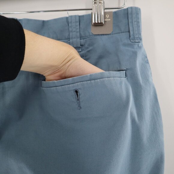 J. Crew Chino Short Men 29 Blue Resort Wear Vacation Classic Preppy Academia NWT - Picture 8 of 13